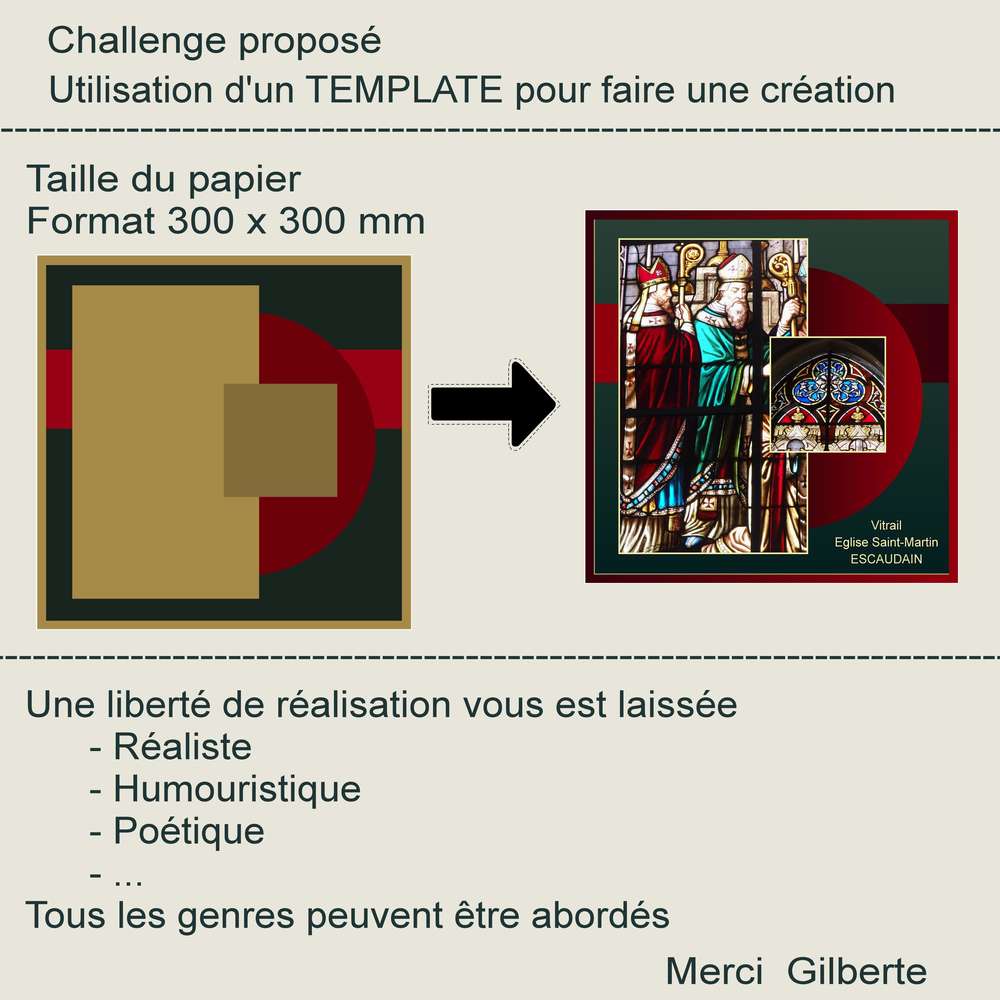 1-CHALLENGE - UTILISATION D'UN TEMPLATE POUR FAIRE UNE CREATION