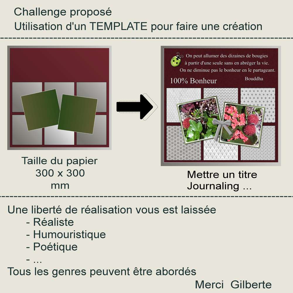 1-CHALLENGE - UTILISATION D'UN TEMPLATE POUR FAIRE UNE CREATION