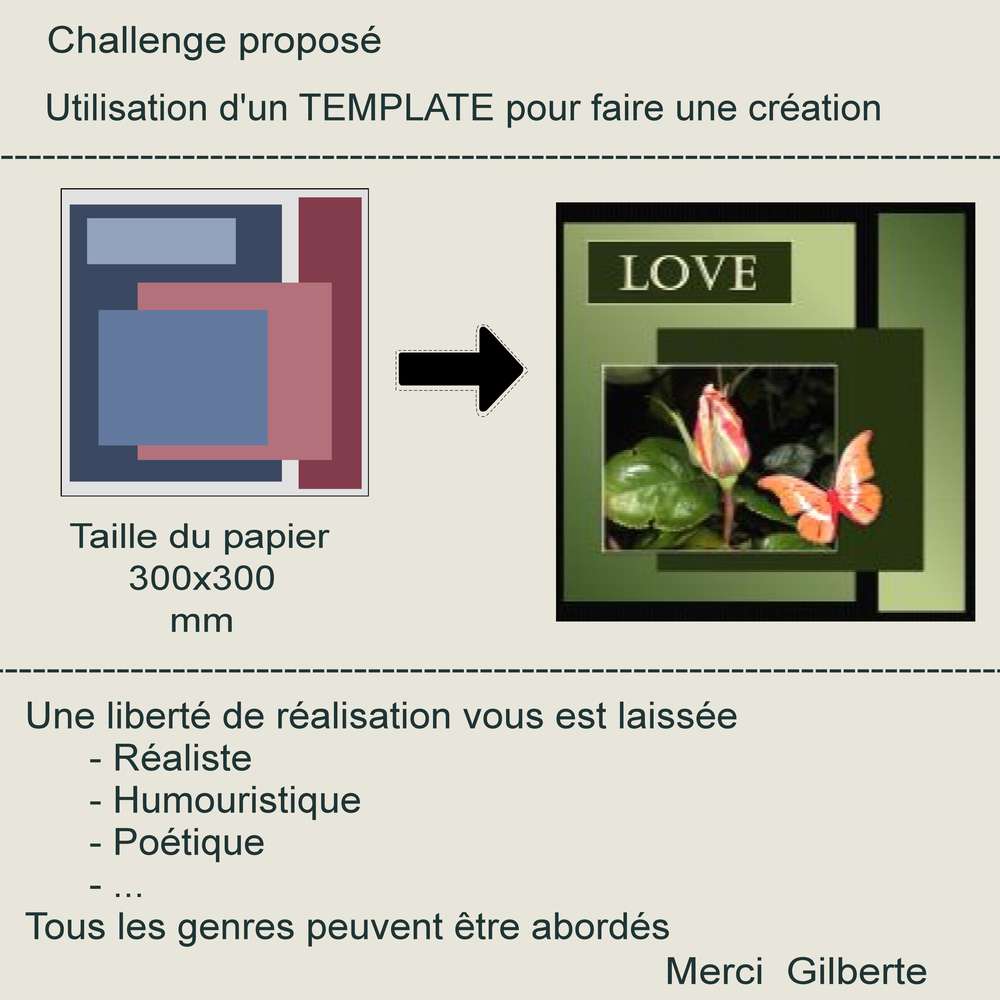 1-CHALLENGE UTILISATION D'UN TEMPLATE POUR FAIRE UNE CREATION
