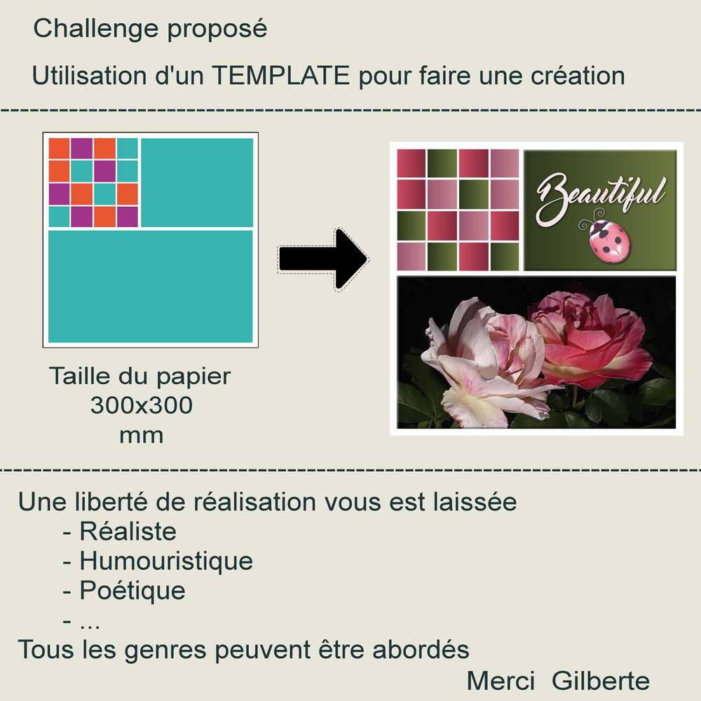 1-CHALLENGE UTILISATION D'UN TEMPLATE POUR FAIRE UNE CREATION