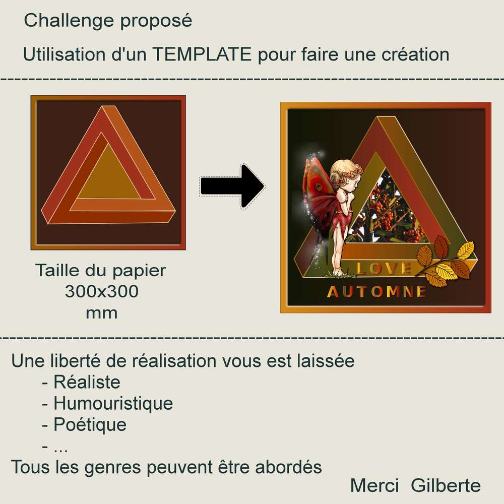 1-CHALLENGE UTILISATION D'UN TEMPLATE POUR FAIRE UNE CREATION