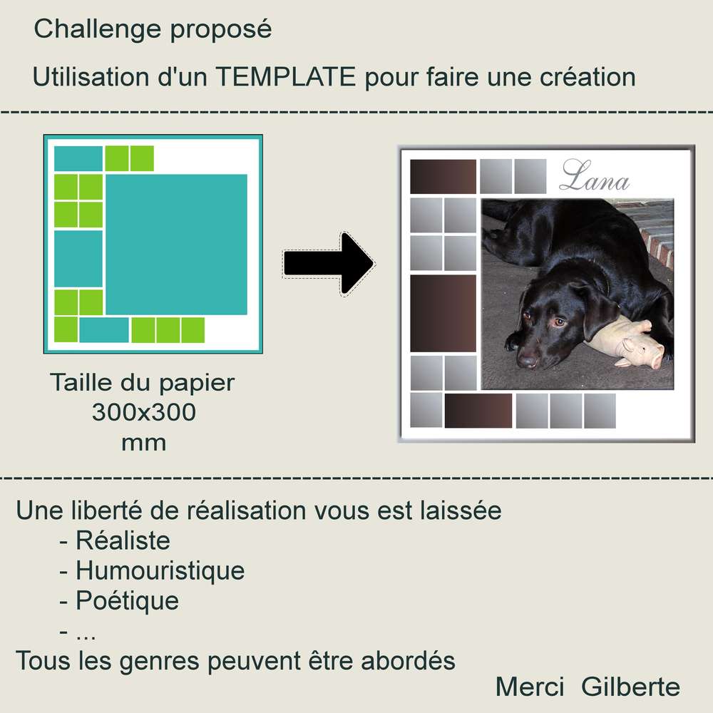 1-CHALLENGE UTILISATION D'UN TEMPLATE POUR FAIRE UNE CREATION
