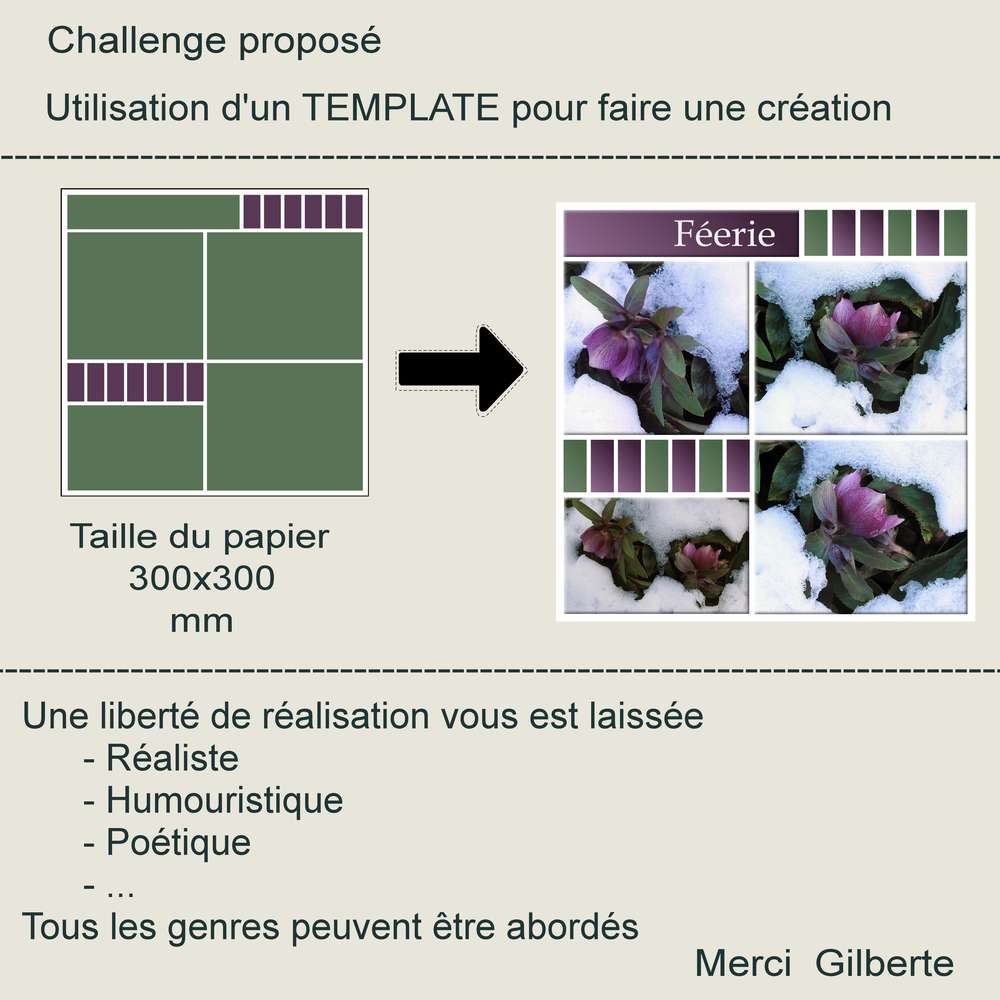 1-CHALLENGE UTILISATION D'UN TEMPLATE POUR FAIRE UNE CREATION