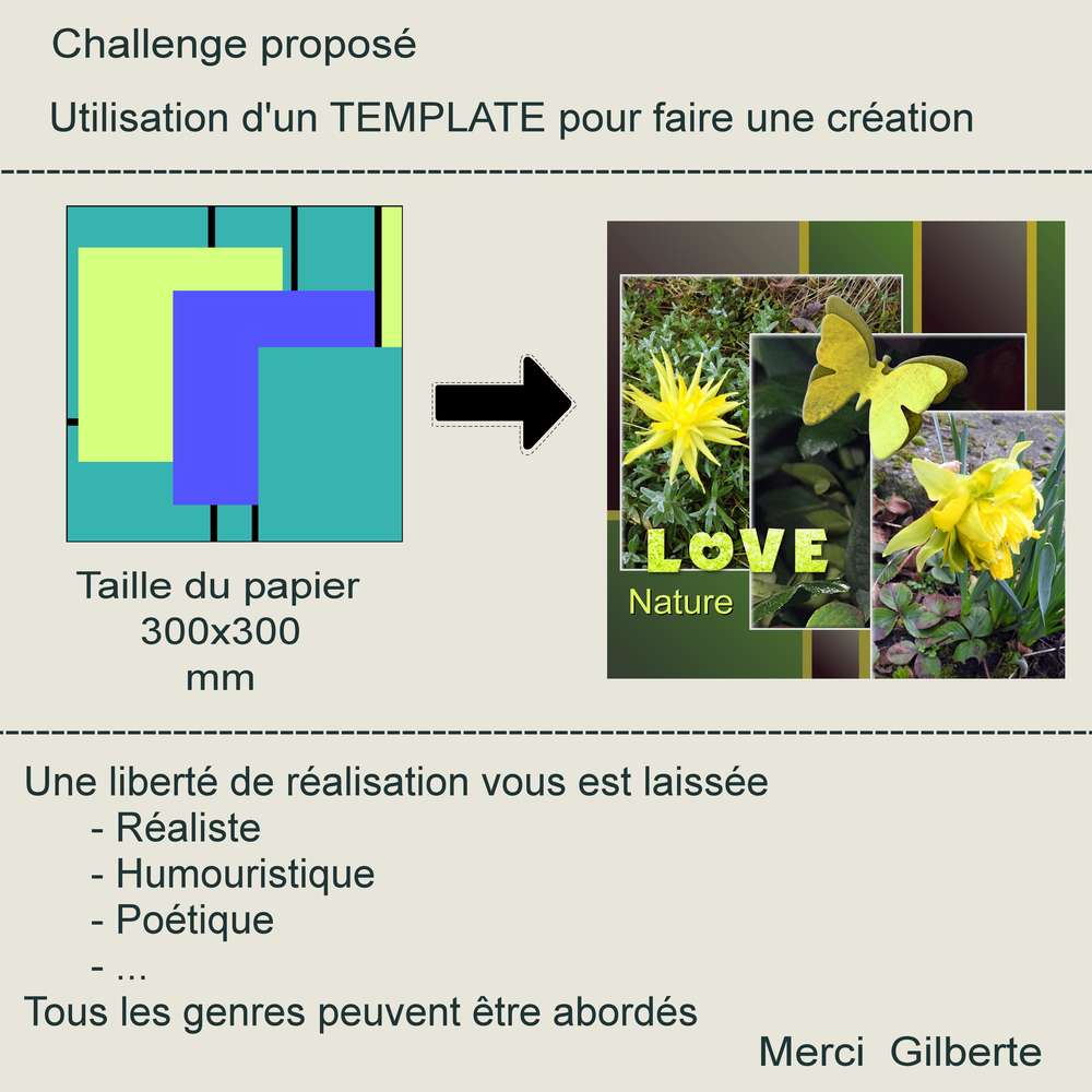 1-CHALLENGE UTILISATION D'UN TEMPLATE POUR FAIRE UNE CREATION