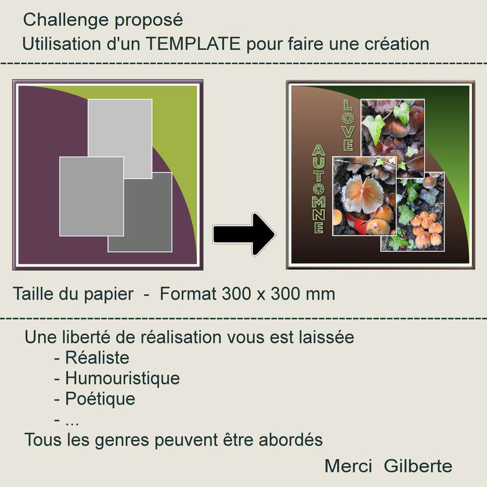 1-CHALLENGE UTILISATION D'UN TEMPLATE POUR FAIRE UNE CREATION