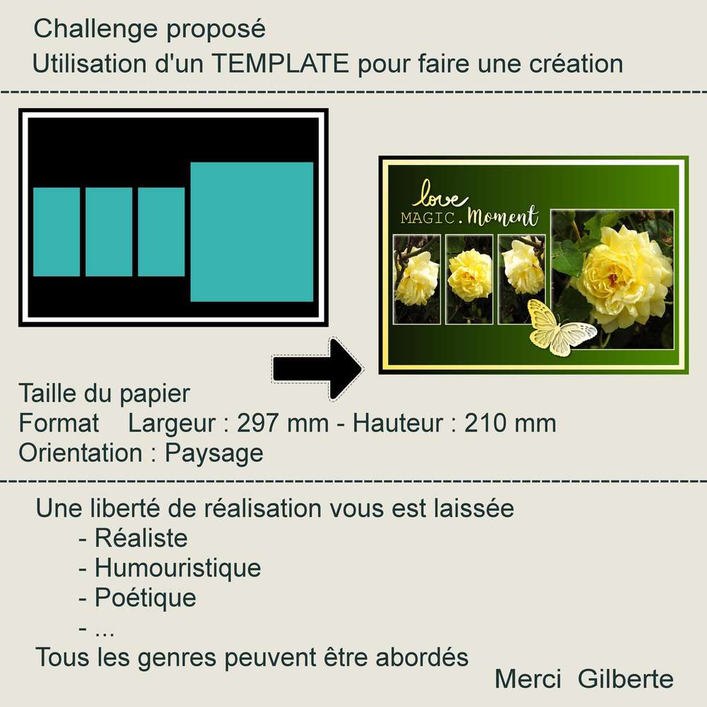 1-CHALLENGE UTILISATION D'UN TEMPLATE POUR FAIRE UNE CREATION