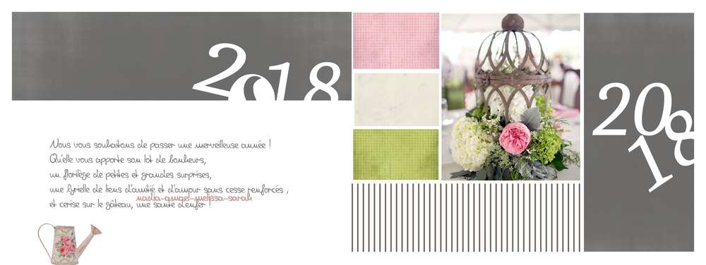 1 er carte de voeux maya