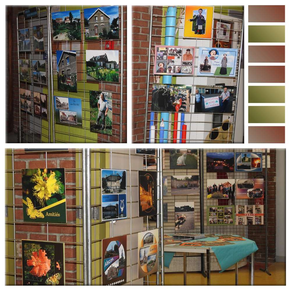 1-EXPOSITION AU FOYER SOCIO-CULTUREL LAIC JACQUES BREL - ESCAUDAIN