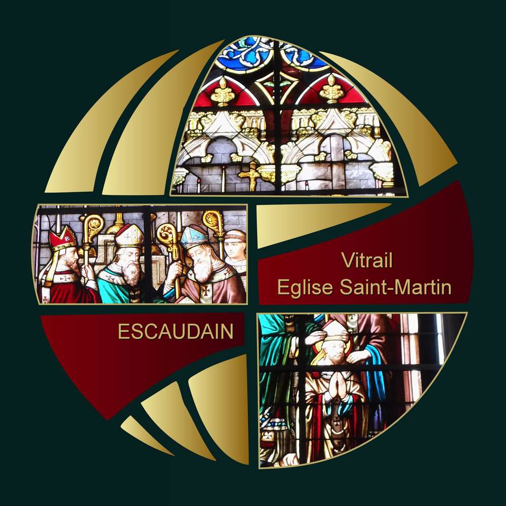 1-VITRAIL - EGLISE SAINT-MARTIN