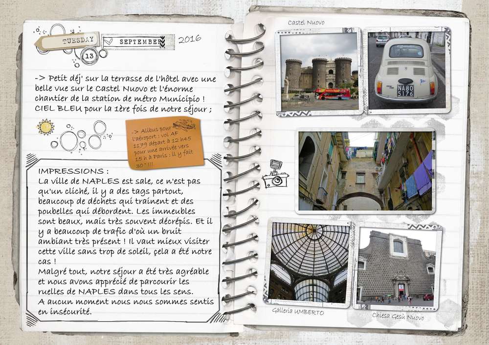 10 - Carnet voyage Naples