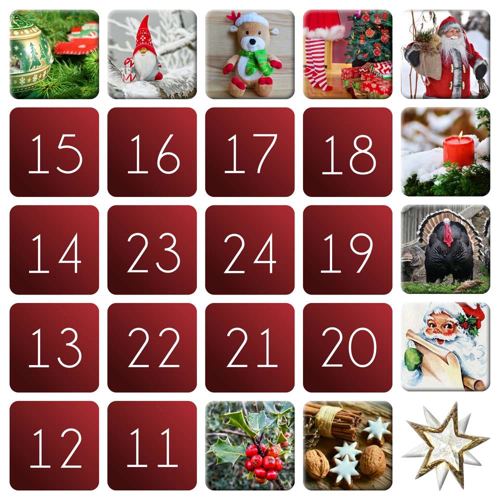 10-HOUX - LE CALENDRIER DE L'AVENT - (1)