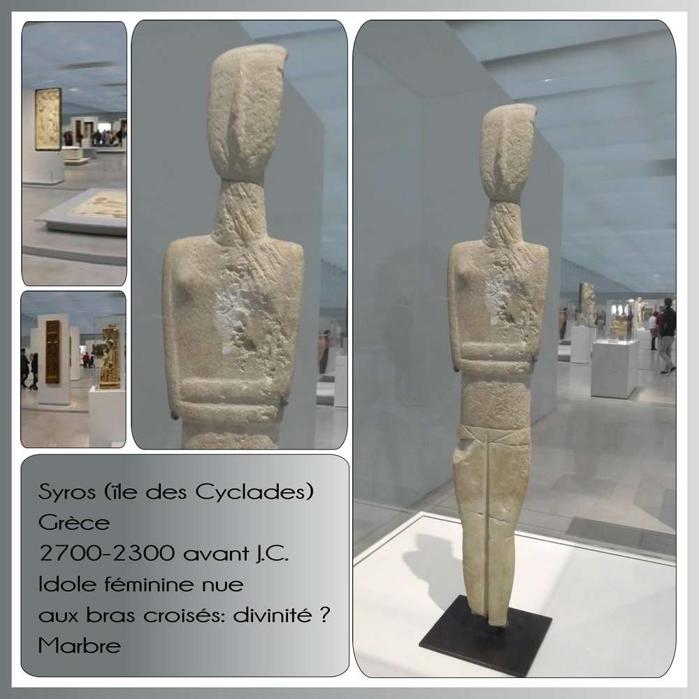 10-LE LOUVRE LENS - IDOLE FEMININE AUX BRAS CROISES