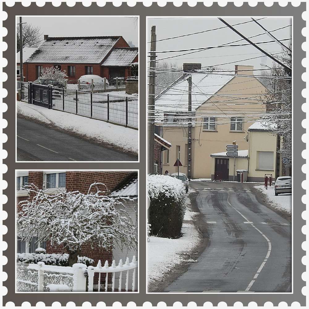 11-NEIGE - LE SCRAPTOBER : CHALLENGE DU MOIS D'OCTOBRE