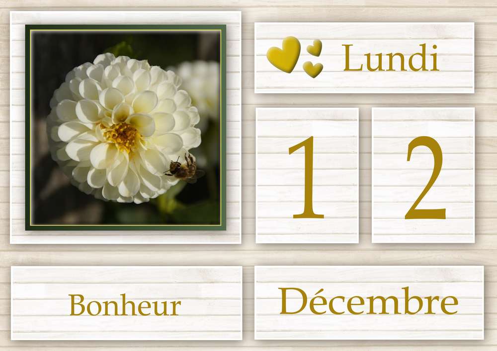 12-CALENDRIER DE L'AVENT - 12 DECEMBRE