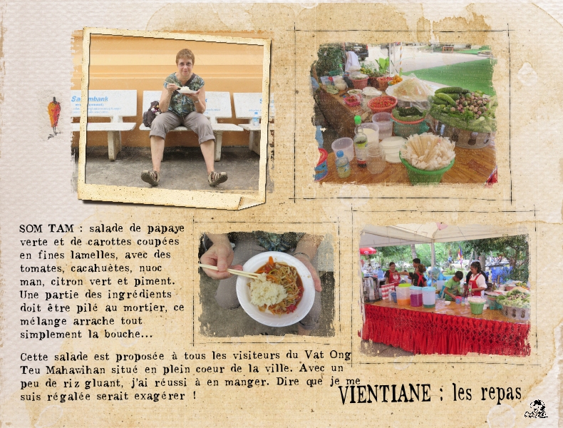 13 - Les repas à Vientiane - Laos