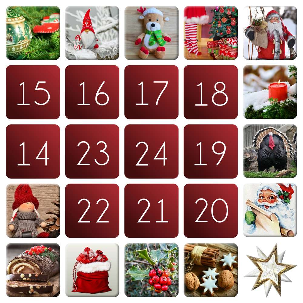 13-LUTIN - LE CALENDRIER DE L'AVENT - (1)