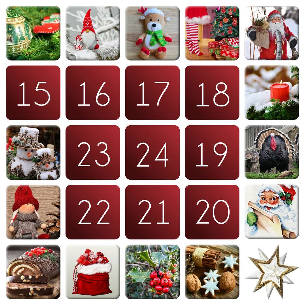 14-BONNET - LE CALENDRIER DE L'AVENT - (1)