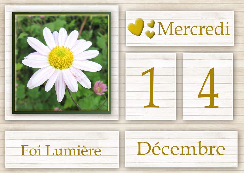 14-CALENDRIER DE L'AVENT - 14 DECEMBRE