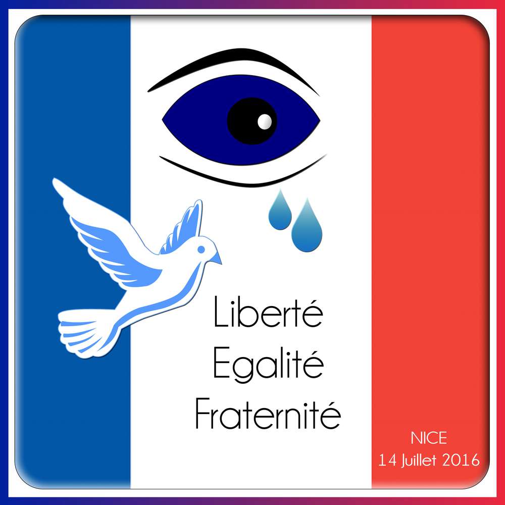 14 JUILLET 2016  - LA FRANCE PLEURE