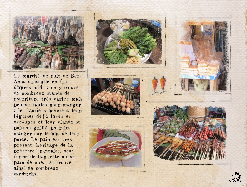 14 - les repas à Vientiane