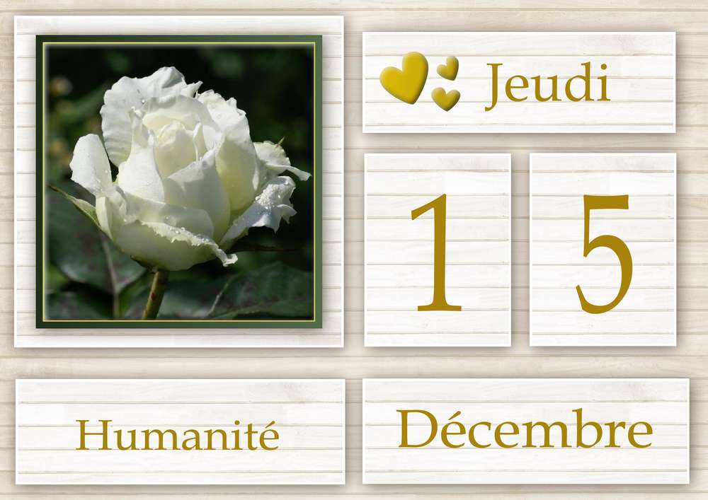 15-CALENDRIER DE L'AVENT - 15 DECEMBRE