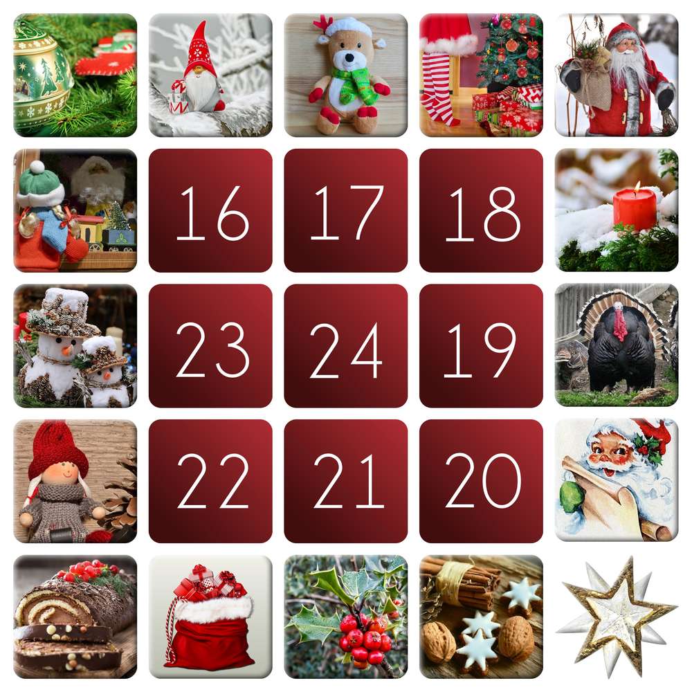 15-JOUETS - LE CALENDRIER DE L'AVENT - (1)
