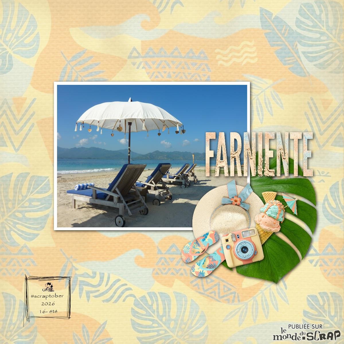 #16 Eté - Scraptober 2026