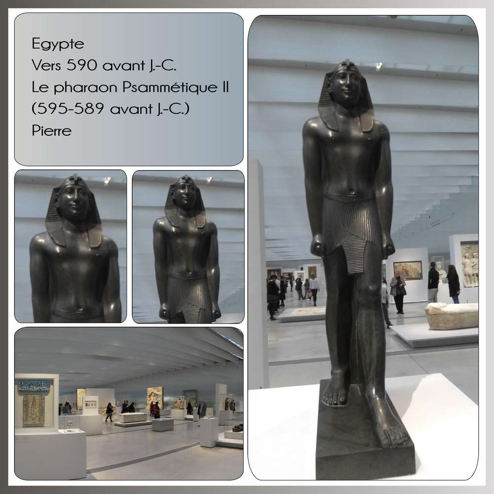 16-LE LOUVRE LENS - LE PHARAON PSAMMETIQUE II