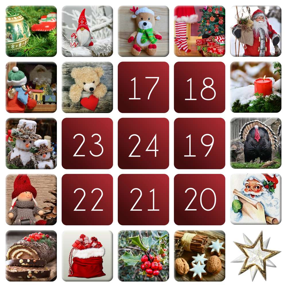 16-OURS - LE CALENDRIER DE L'AVENT - (1)