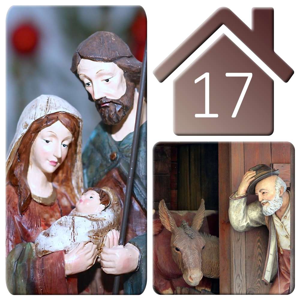 17-CRECHE - LE CALENDRIER DE L'AVENT - (2)