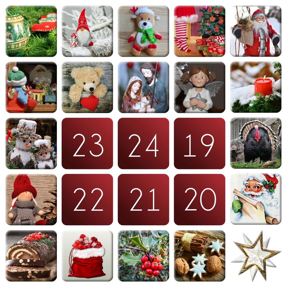 18-ANGE - LE CALENDRIER DE L'AVENT - (1)