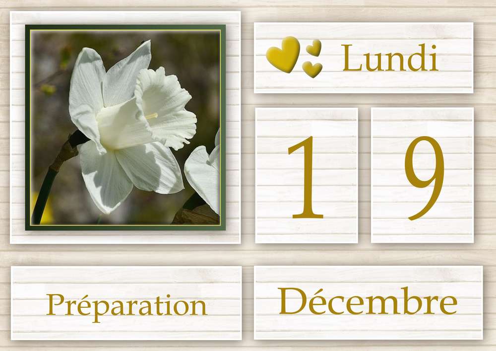 19-CALENDRIER DE L'AVENT - 19 DECEMBRE