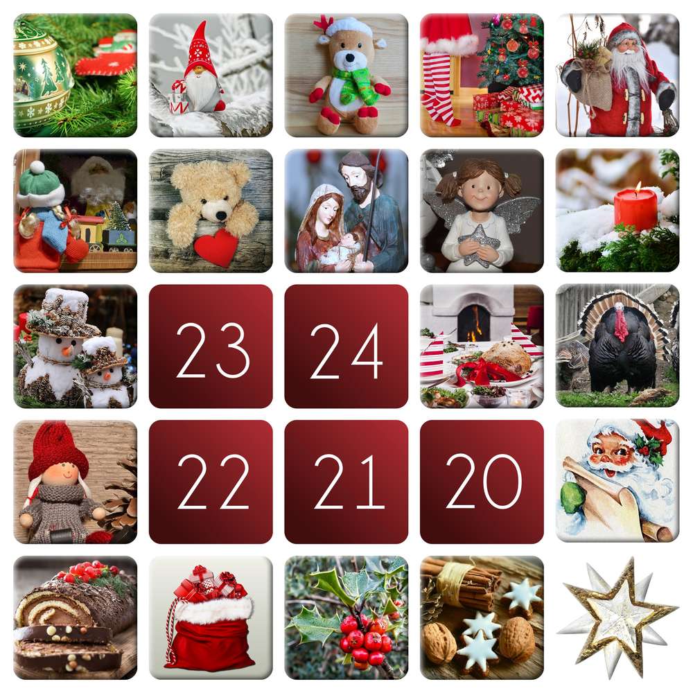 19-CHEMINEE - LE CALENDRIER DE L'AVENT - (1)