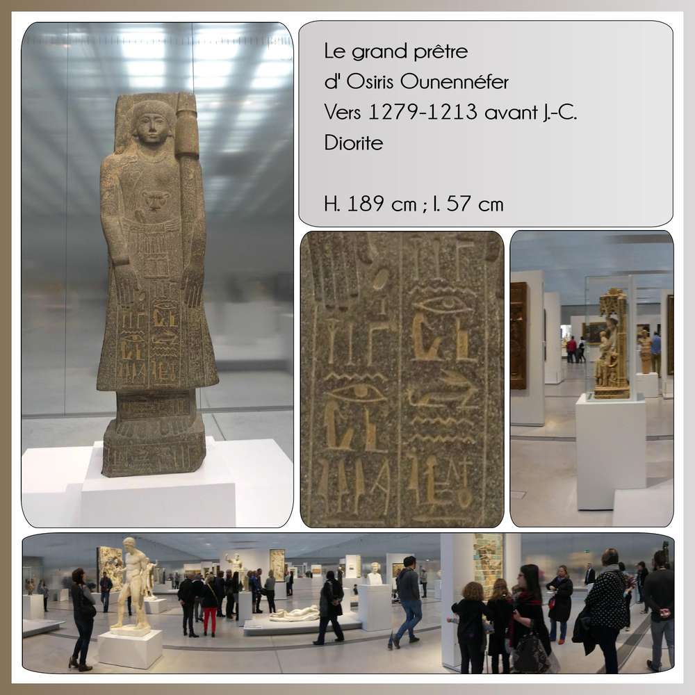 19-LE LOUVRE LENS - FRAGMENT DE DECOR