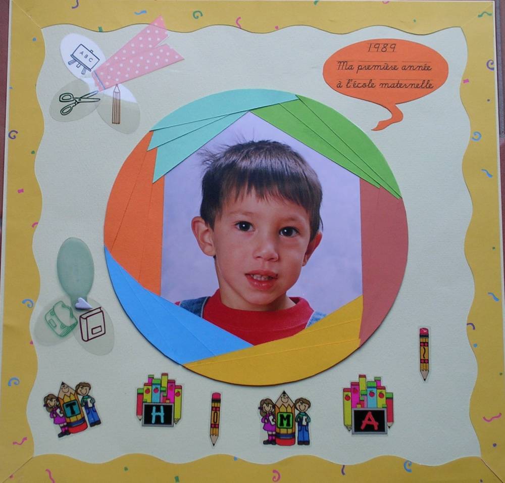 1ère année à l'école maternelle