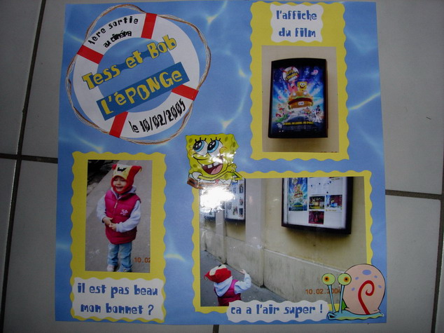 1ère scéance de cinéma