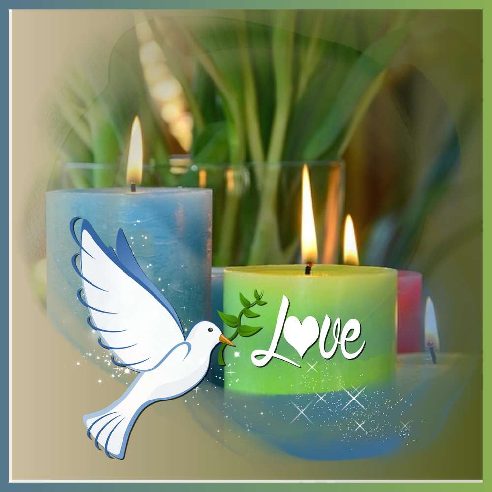 2-ALLUMONS NOS BOUGIES - AMOUR ET PAIX