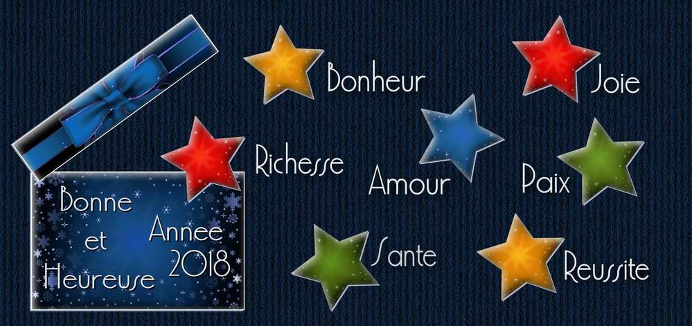 2-BONNE ET HEUREUSE ANNEE 2018