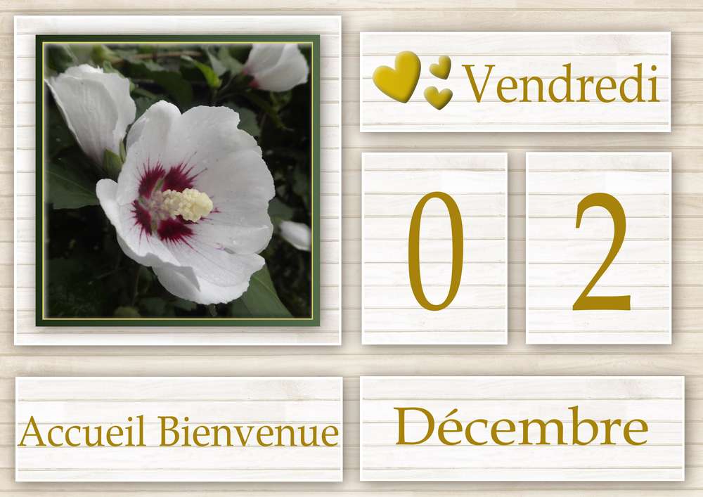2-CALENDRIER DE L'AVENT - 2 DECEMBRE