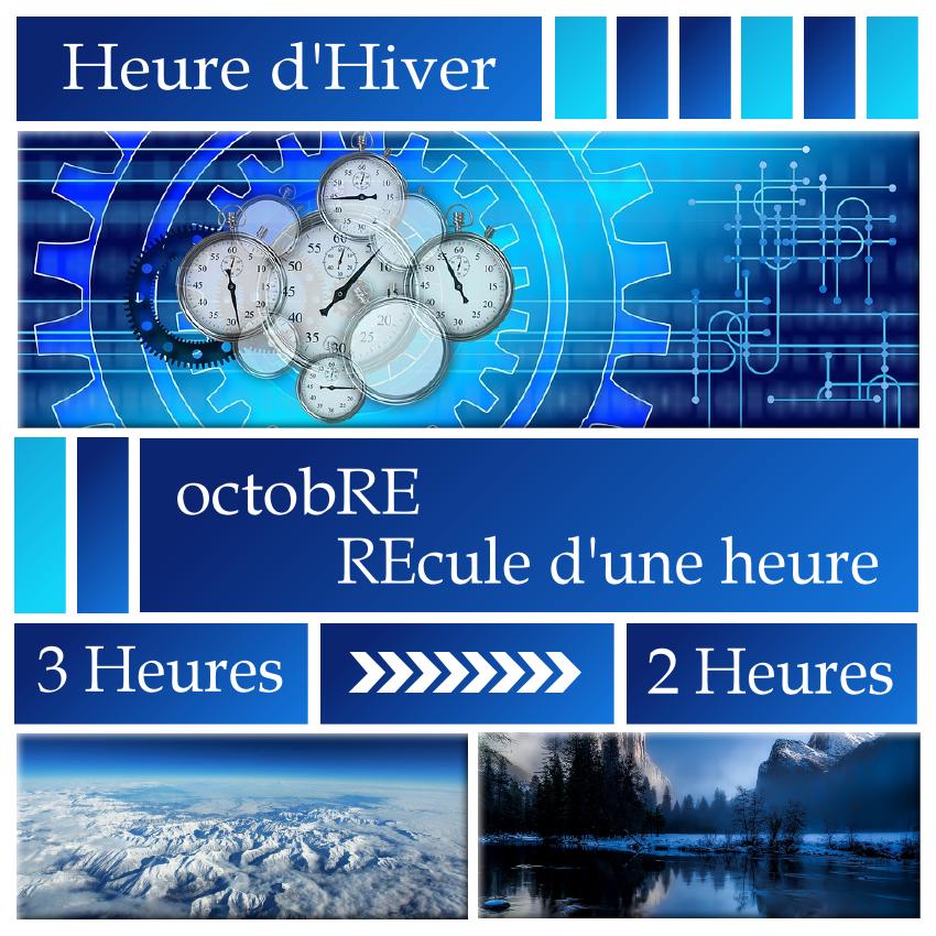 2-C'EST BIENTOT L'HEURE D'HIVER
