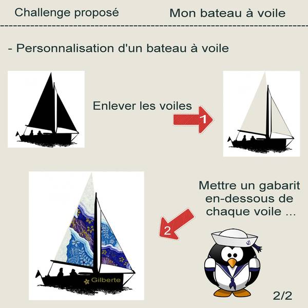 2-CHALLENGE - MON BATEAU A VOILE