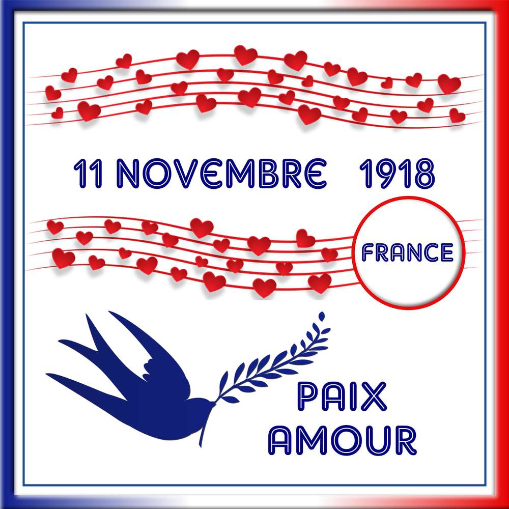 2-HOMMAGE - 11 NOVEMBRE 1918 UN ARMISTICE MET FIN A LA GRANDE GUERRE