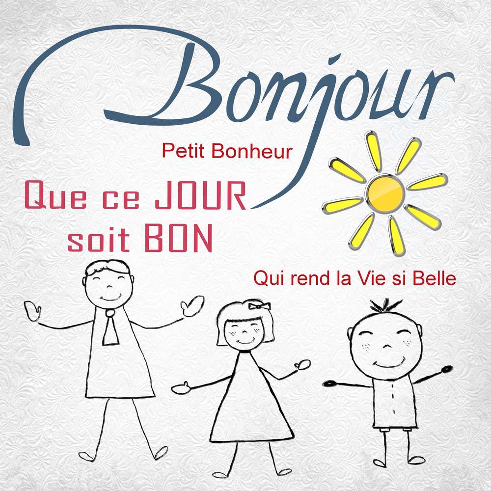 2-PETIT BONHEUR -  DIRE BONJOUR