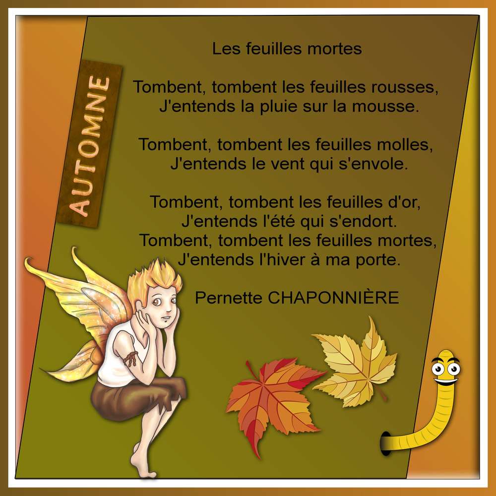 2-REALISATION - LES FEUILLES MORTES - PERNETTE CHAPONNIERE