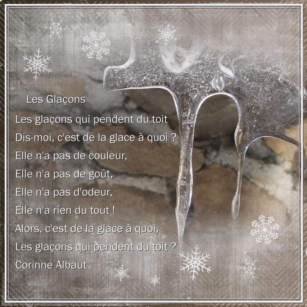 2-REALISATION - LES GLACONS