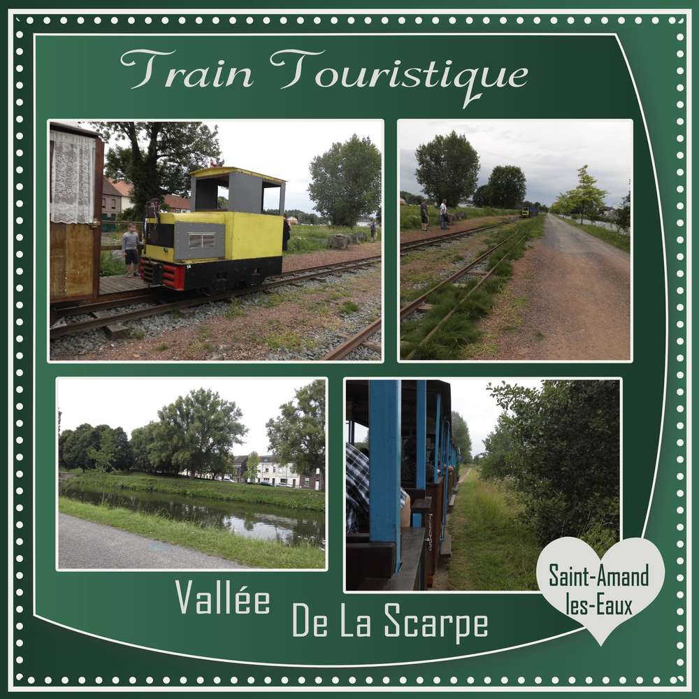 2-TRAIN TOURISTIQUE DE LA VALLEE DE LA SCARPE