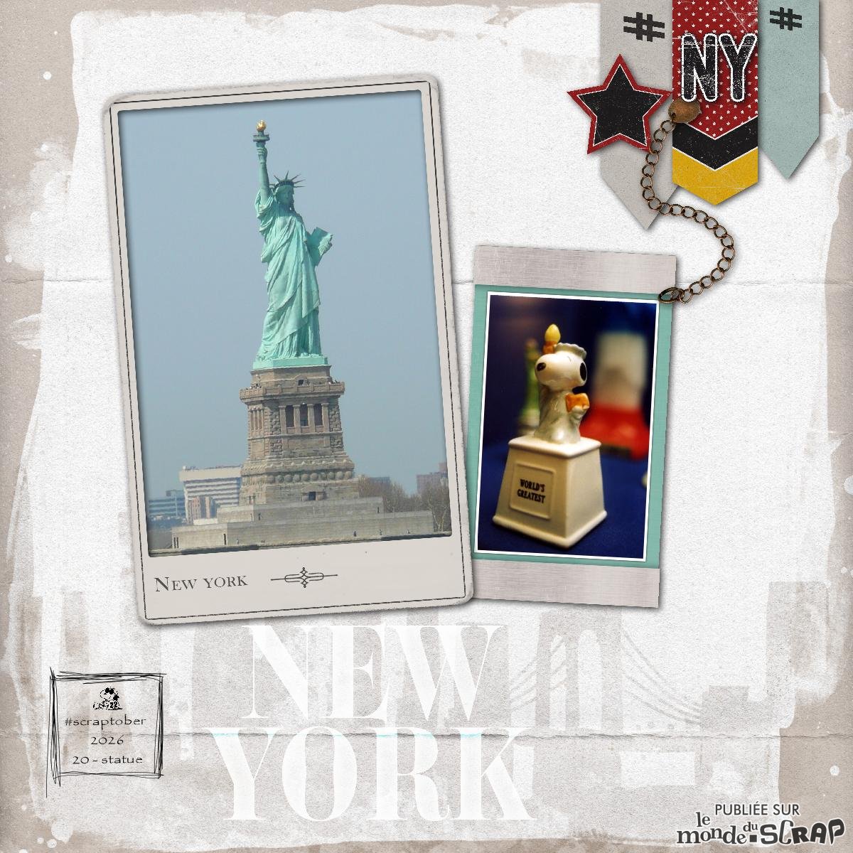 #20 Statue - Scraptober 2026