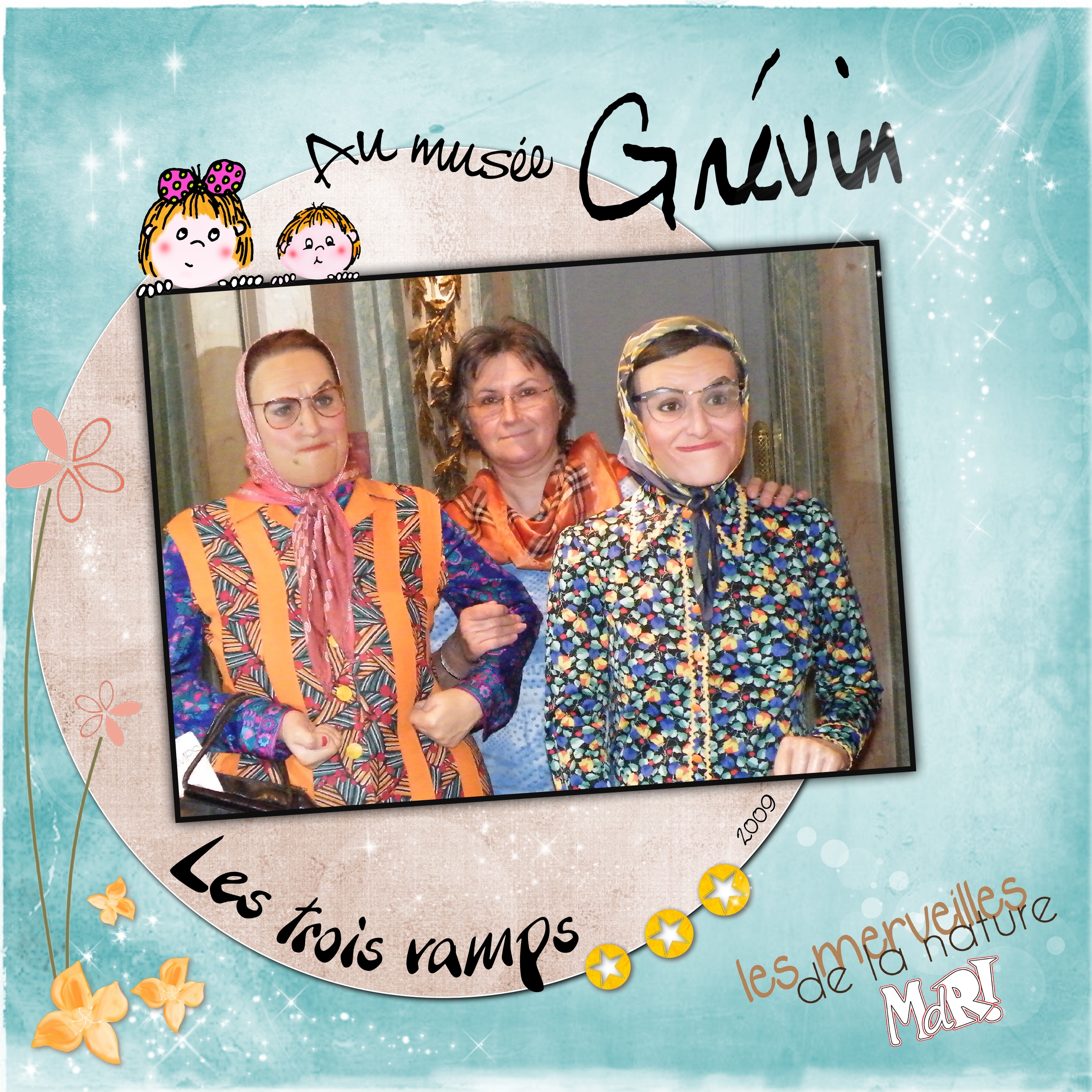 2009 Musée grévin les 3 vamps.jpg