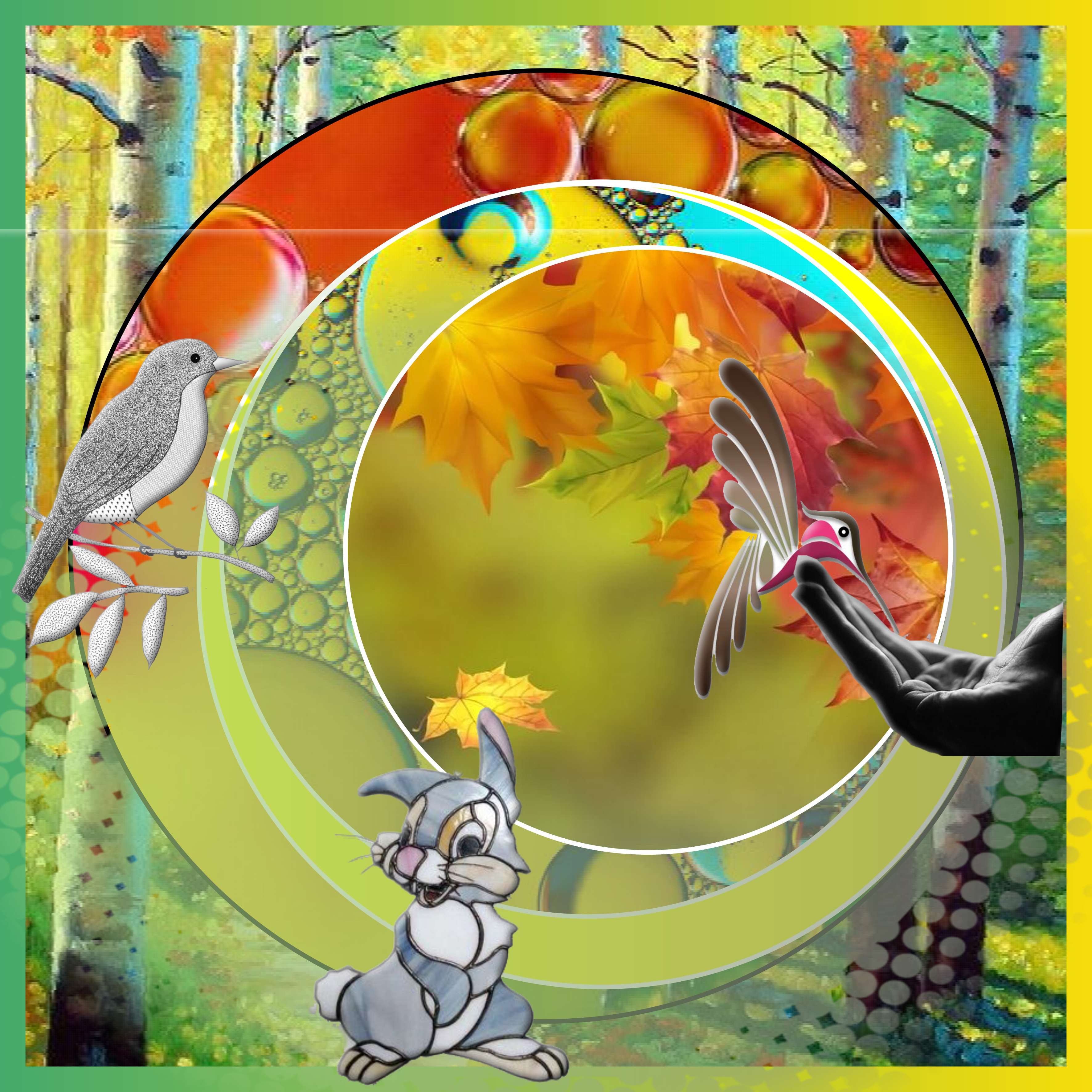 2021-06 28-Ronds Kikou spirale avec un masque