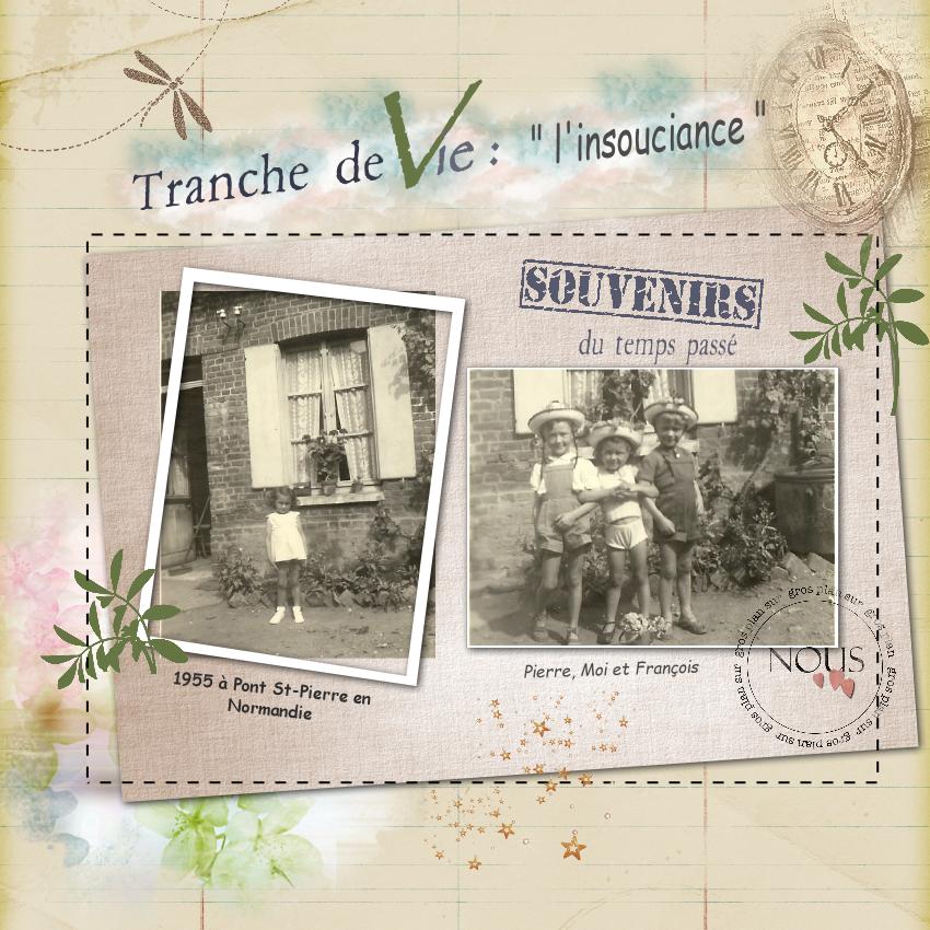 2026 Scraptober Jour 7 enfance 1955 moi Pont St Pierre.jpg